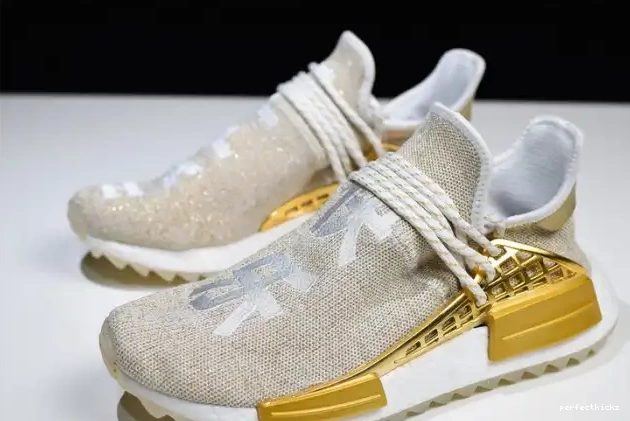 NMD F99762 HAPPY Hu Pharrell Gold adidas China 0522